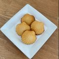 みるく茶's cooksnap of when they made レモン丸ごとビタミンCたっぷりマドレーヌ.