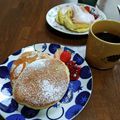 ちび☆たま's cooksnap of when they made 【材料4つ】スフレパンケーキ.