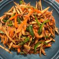 こつゆ514's cooksnap of when they made ★常備菜★たたき牛蒡風味の具沢山きんぴら.