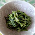 口福さん♪'s cooksnap of when they made 簡単、壬生菜の漬物（同様に水菜の漬物）.