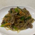 ドビィー's cooksnap of when they made 簡単なのに本格的♪チャプチェ.