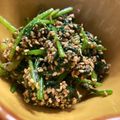 コハダちゃん's cooksnap of when they made お弁当の定番❤ほうれん草の胡麻和え♪.