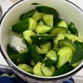 ♪ミチル♪'s cooksnap of when they made やみつき！たたき胡瓜(胡瓜大量消費).