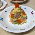 ☆やまや☆'s cooksnap of when they made ポテトサラダdeクリスマスツリー.