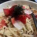 トコタン's cooksnap of when they made トマツナそうめん.