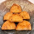 悠LOVE航's cooksnap of when they made ＊さつま揚げのわさび醤油こんがり焼き＊.
