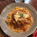 こつゆ514's cooksnap of when they made カットトマト缶でミートソース.