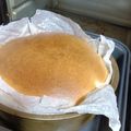 井上真由美's cooksnap of when they made 安い！簡単！美味しい！スフレチーズケーキ.