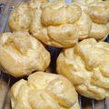不器用なムサ's cooksnap of when they made 簡単♪サクッなシュークリーム生地♪.