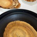 ここにゃつこ's cooksnap of when they made HMで＊私の簡単クレープ生地.
