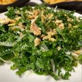 kumaco0517's cooksnap of when they made ピーナツのケールサラダ＊ロイヤルホスト風.