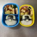 Chaaa_room's cooksnap of when they made ハイパーボール　おにぎり（キャラ弁.