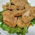 クックE662AA☆'s cooksnap of when they made 鶏胸肉のタレ焼き.