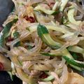 au→am's cooksnap of when they made うまっ！きゅうりのピリ辛にんにく春雨炒め.