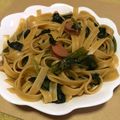 ｓｉｏ's cooksnap of when they made ほうれん草ベーコンバター醤油パスタ♡簡単.
