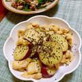 かわゆう1211's cooksnap of when they made ✽さつまいもと油揚げの煮物✽.