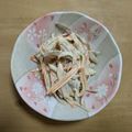 OZさん's cooksnap of when they made 超簡単☆レンジでごぼうサラダ.