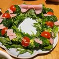 imo＊'s cooksnap of when they made X'mas☆子供も喜ぶ簡単リースサラダ.