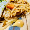 U☆kaoru's cooksnap of when they made 焼きそばに【からし】(〃▽〃)ﾎﾟｯ.