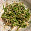 クックTS8FZI☆'s cooksnap of when they made 根っこが美味しいセリのお浸し.