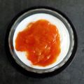 ひさかた's cooksnap of when they made ヨーグルトに！柿のすりおろし♪.