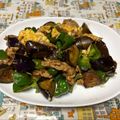 美味しく食べる蔵's cooksnap of when they made 豚肉とナスとピーマンのオイスター炒め.