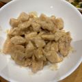 ママメイン！時々子供's cooksnap of when they made 鶏胸肉がこってり旨～い♪オイマヨあえ.