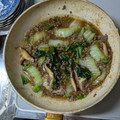 Yoshi50888's cooksnap of when they made 白菜と生姜の豚挽肉あんかけ.
