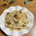 chi−ちゃん's cooksnap of when they made もやしときのこのオイソごま油炒め.