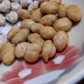 にゃーにゃＭａＭａ's cooksnap of when they made 豆まきリメイク！大豆ときなこのおやつ.