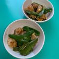 クックあさみちゃん's cooksnap of when they made 鶏肉とししとうのコチュジャン炒め♬.