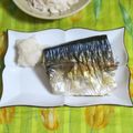 mmameco's cooksnap of when they made サバの塩焼き【フライパン】.
