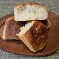 yuyayazu's cooksnap of when they made 作業時間は5分だけ！捏ねないミルクパン.