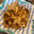 hattu1227's cooksnap of when they made カリカリ止まらない！米粉でオニオンリング.