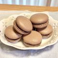 Natsuko♪'s cooksnap of when they made バレンタインにも！チョコレートマカロン.