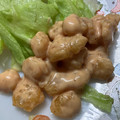 のぶ代's cooksnap of when they made 簡単デパ地下エビマヨ.