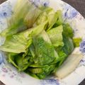 run※'s cooksnap of when they made レタスのオイスターソース炒め.