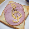 ﾋﾟﾛﾐ♡'s cooksnap of when they made トーストにマヨネーズでト音記号でルンルン.