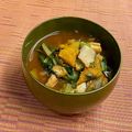 島子☆'s cooksnap of when they made 野菜室のお片付け☆油揚げ入りお味噌汁.