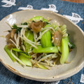 ankotetu's cooksnap of when they made もやしと青梗菜と搾菜の炒め物.