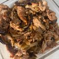 あいしょう's cooksnap of when they made なすと豚のしょうが焼き風。.