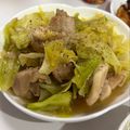 ミレーちゃん's cooksnap of when they made 【レンチン10分】キャベツと鶏肉の旨塩煮.