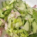 カキコロ's cooksnap of when they made デリ風♡セロリとハムの野菜サラダ。.
