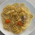 ゆりYO船長's cooksnap of when they made シチューをリメイク♪クリーミーパスタ.