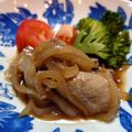 幸せごはん⊙﹏⊙'s cooksnap of when they made 俺の黄金比 豚皿しょうが焼き 食堂風.