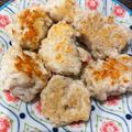 run※'s cooksnap of when they made 鳥ひき肉のふわふわつくね☆お弁当にも☆.