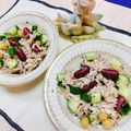 みっちゃん❇️68's cooksnap of when they made 切干大根とお豆さんのゆかり風味サラダ♥.