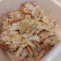 ゆいころままこ's cooksnap of when they made 白菜とちくわのマヨぽんサラダ.