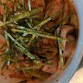 あゆたっくん's cooksnap of when they made 魚肉ソーセージとキムチの和え物.