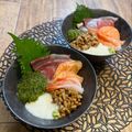 ちゃかぴまま's cooksnap of when they made お刺身とろろ納豆めかぶのネバネバ丼♪.